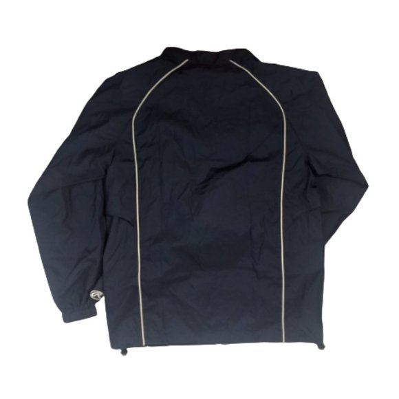 Rawlings Blue Jacket Men M NEW Polyester Full Zip - Picture 3 of 6
